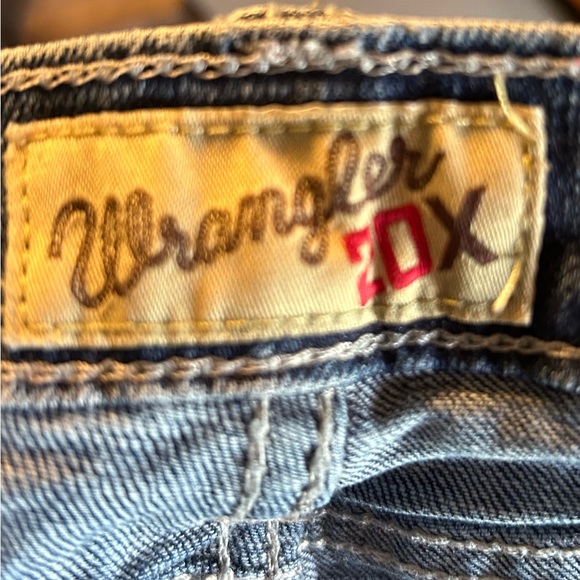 Wrangler 20X mens no. 42 Vintage bootcut jeans size 36x30 slim fit 11” rise Preo - Picture 5 of 6
